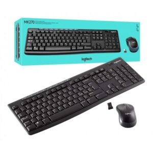 Combo Teclado y Mouse Inalámbricos Logitech MK270 USB Combo Teclado y Mouse Inalámbricos Logitech MK270 USB