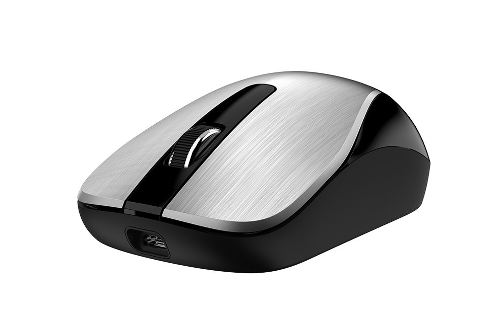 Mouse inalámbrico ECO-8015 - Color Chocolate/Gris