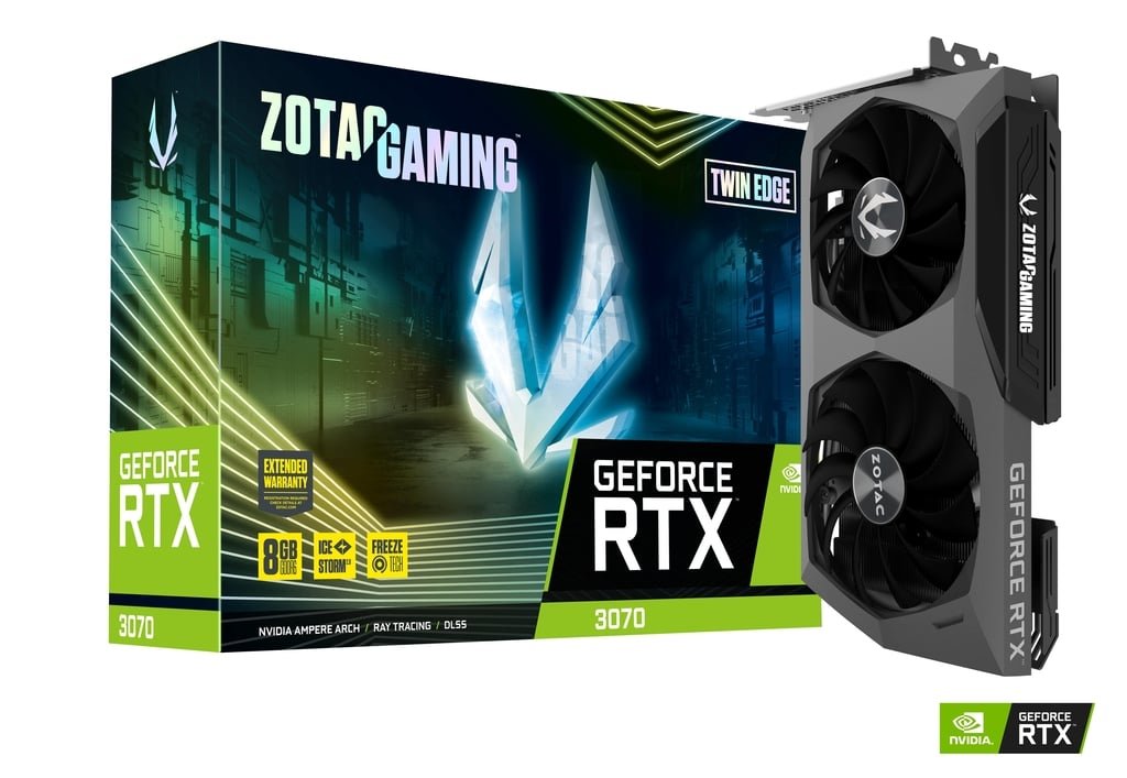 Placa De Video Nvidia GeForce Zotac RTX 3070 OC 8GB