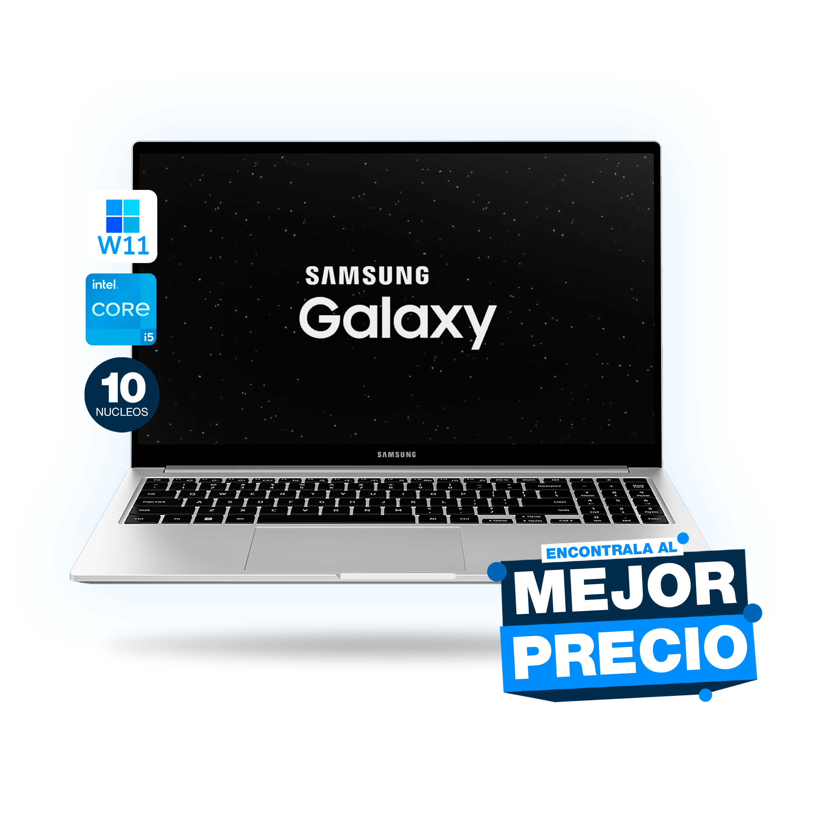 Notebook Samsung Book 3 i5-1335U 8GB RAM 512GB SSD 15.6" FHD IPS W11H.