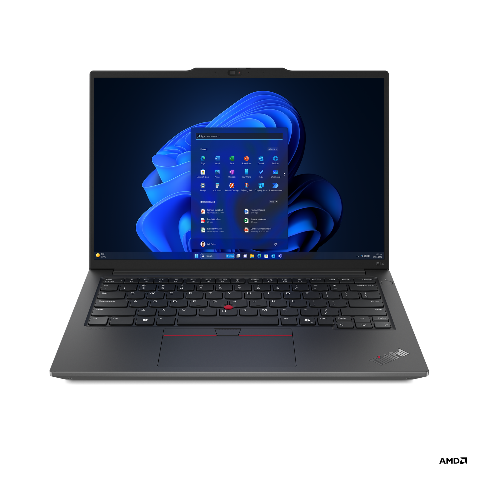 NOTEBOOK LENOVO ThinkPad E14 G6 Ryzen 5 7535HS 16GB DDR5 512GB SSD 14" WUXGA IPS